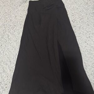 Princess Polly black maxi skirt
